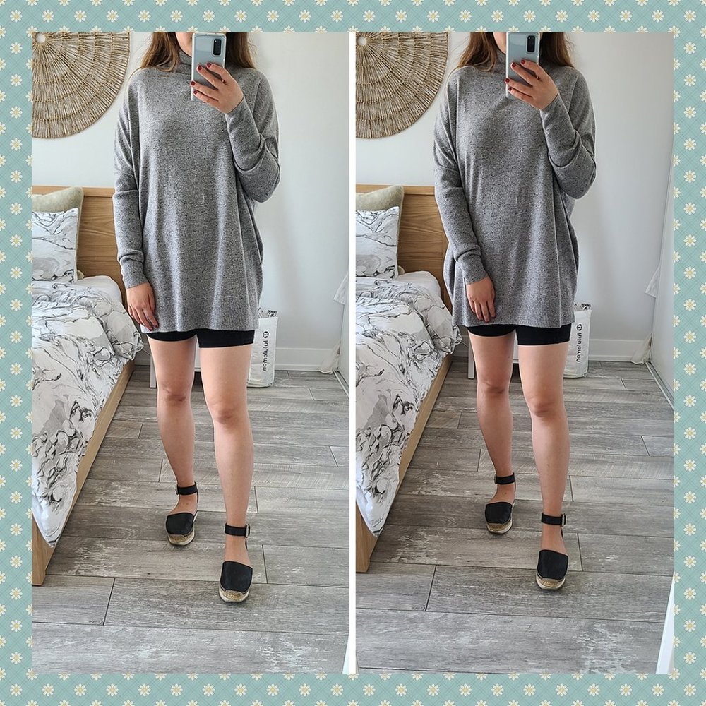 BNWT COS Grey Merino Wool Sweater